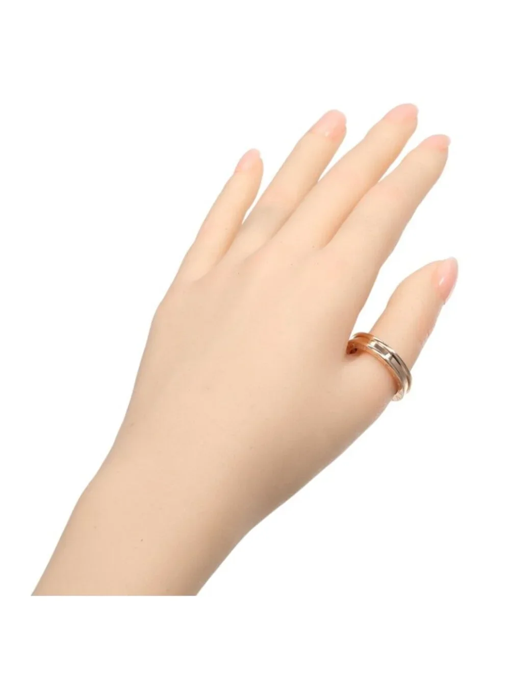 Bvlgari B.Zero1 XS 18K Pink Gold Ring 20